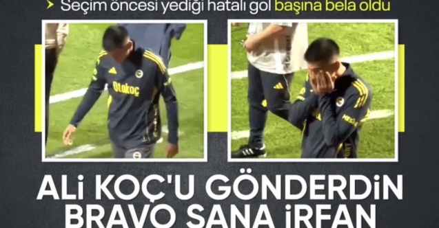 Fenerbahçe'de İrfan Can Eğribaya'ta olay tepki: Ali Koç'u gönderdin, bravo sana