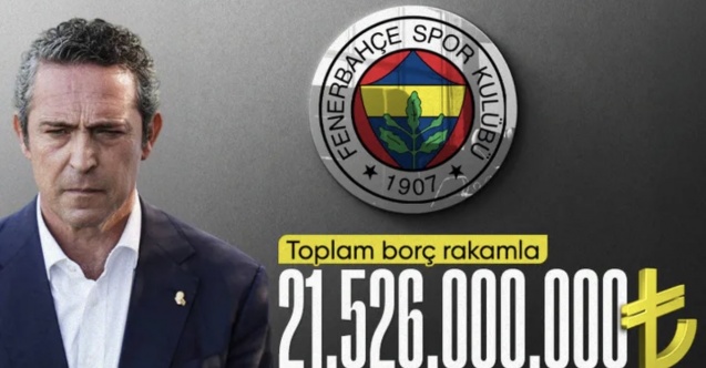 Fenerbahçe'nin güncel borcu açıklandı!