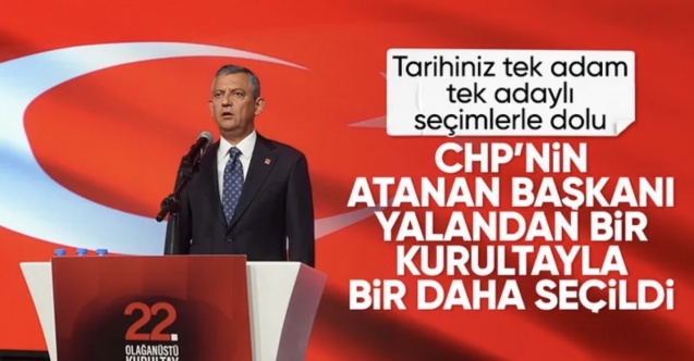 Özgür Özel yeniden genel başkan seçildi