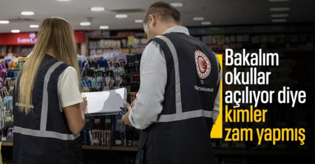 Ticaret Bakanlığı'ndan kırtasiye ürünlerine yönelik denetim: 15,2 milyon TL ceza kesildi