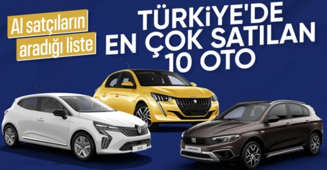 Türkiye'de yılın 8 ayında en çok satılan otomobil markaları belli oldu