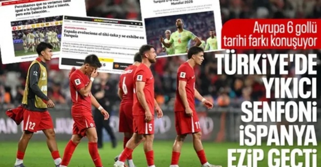 Türkiye - İspanya maçı Avrupa basınında gündem oldu