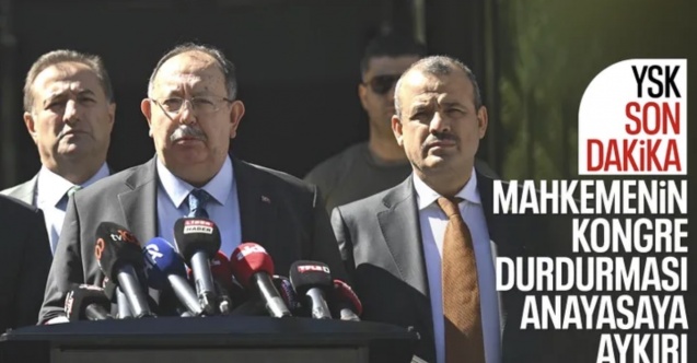 YSK Başkanı Yener açıkladı: CHP'nin İstanbul il kongresi yapılacak