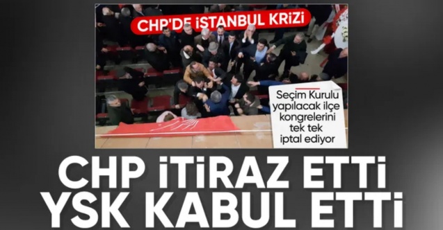 YSK, CHP'nin kongre itirazını kabul etti