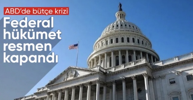 ABD'de bütçe anlaşmazlığı: Federal hükümet kapandı