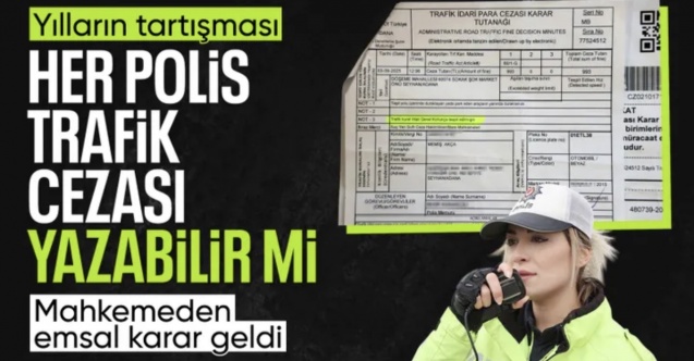 Adana'da mahkemeden emsal karar: Her polis ceza yazamaz