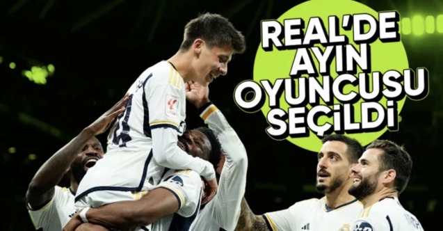 Arda Güler, Real Madrid'de ekim ayının futbolcusu seçildi