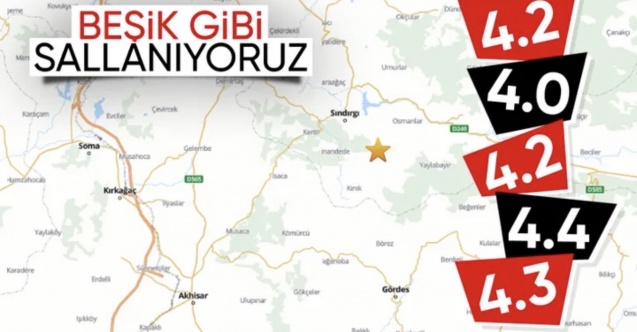 Balıkesir'de deprem fırtınası: Sabaha kadar onlarca artçı sarsıntı yaşandı