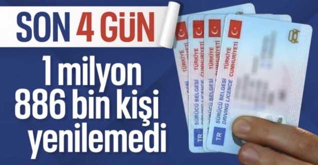 Eski tip ehliyetleri yenileme ücreti 1 Kasım'da 7 bin 438 liraya yükselecek