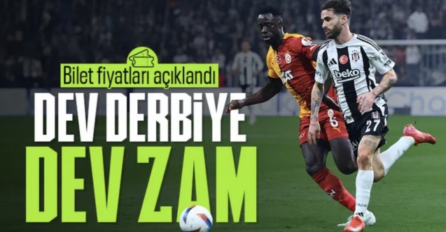 Galatasaray-Beşiktaş derbisinin bilet fiyatları belli oldu