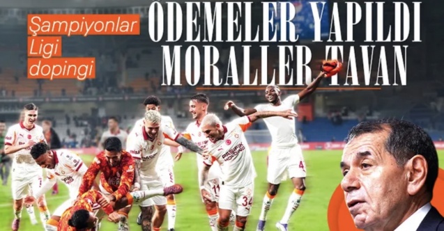 Galatasaray'da ödemeler yapıldı