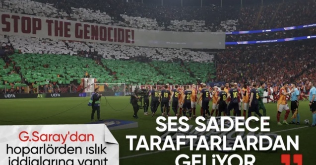 Galatasaray'dan "Hoparlörden ıslık" iddialarına cevap!