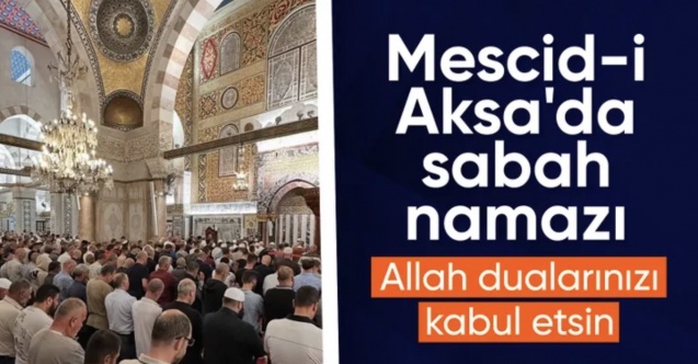 Gazze'nin zaferi: Mescid-i Aksa'da sabah namazı kılındı