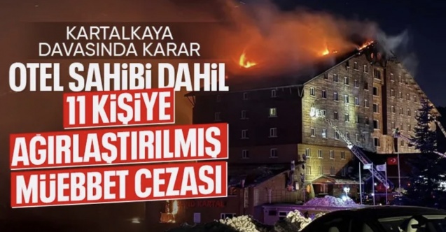 Kartalkaya davasında cezalar belli oldu