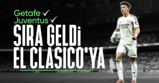 Real Madrid'in El Clasico'da kader adamı: Arda Güler...