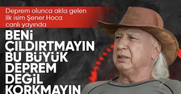 Şener Üşümezsoy canlı yayında sinirlendi: Beni çıldırtıyorsunuz