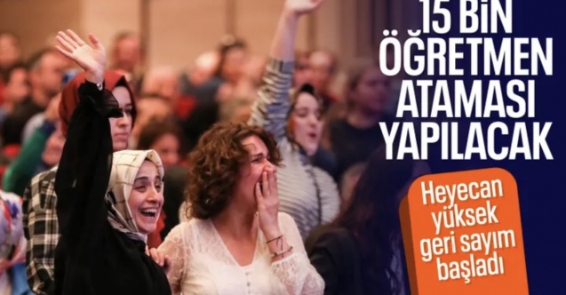 15 bin sözleşmeli öğretmen ataması yarın yapılacak