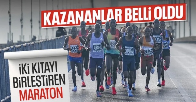 47. İstanbul Maratonu'nu kazananlar belli oldu