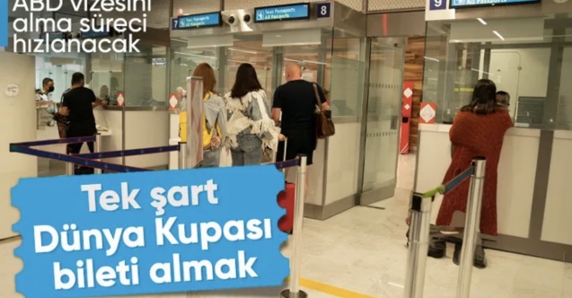 ABD, Dünya Kupası bileti olanlara "hızlandırılmış vize" imkanı sunacak