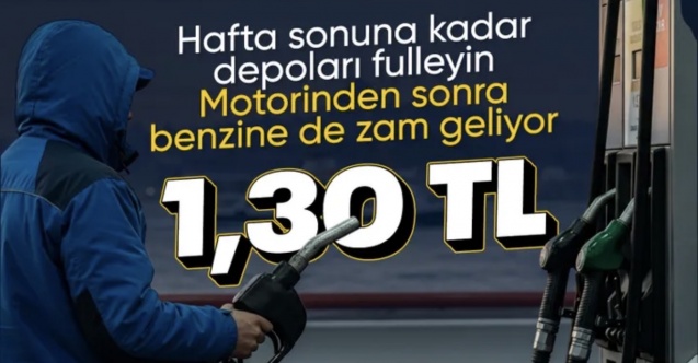 Benzine zam yolda