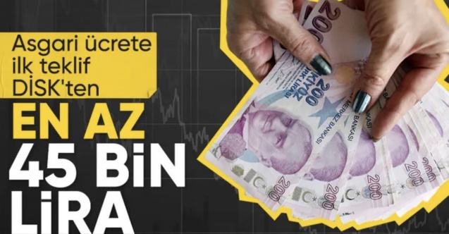 DİSK, 2026 yılı asgari ücret talebini açıkladı