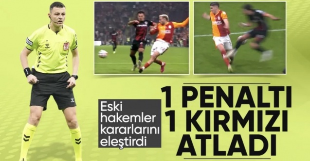 Eski hakemler Galatasaray-Gençlerbirliği pozisyonlarını değerlendirdi