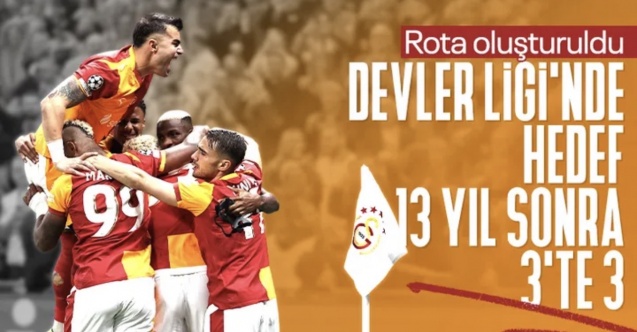 Galatasaray, Şampiyonlar Ligi'nde 13 yıl sonra seri peşinde
