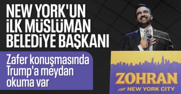 New York’ta tarihi gün: Zohran Mamdani belediye başkanı seçildi