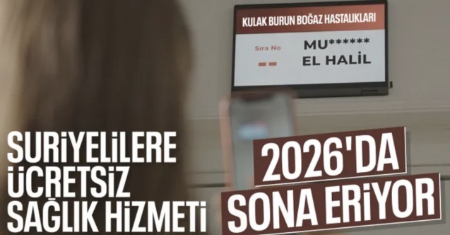 Suriyeli mültecilere sağlık hizmeti artık ücretsiz değil