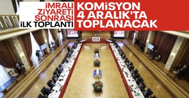 Terörsüz Türkiye komisyonunun toplantı tarihi netleşti