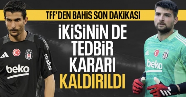 TFF, Ersin Destanoğlu ve Necip Uysal’ın tedbirlerini kaldırdı