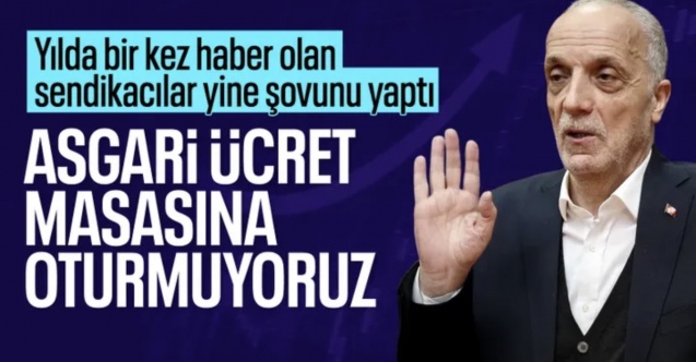 TÜRK-İŞ Başkanı Ergün Atalay'dan asgari ücret çıkışı