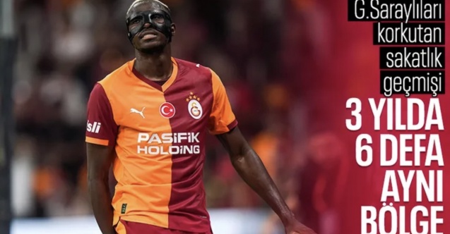 Victor Osimhen'in sakatlığında Galatasaraylıları endişelendiren detay