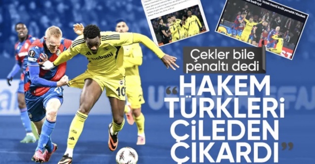 Viktoria Plzen-Fenerbahçe maçı Çekya'da manşetlerde