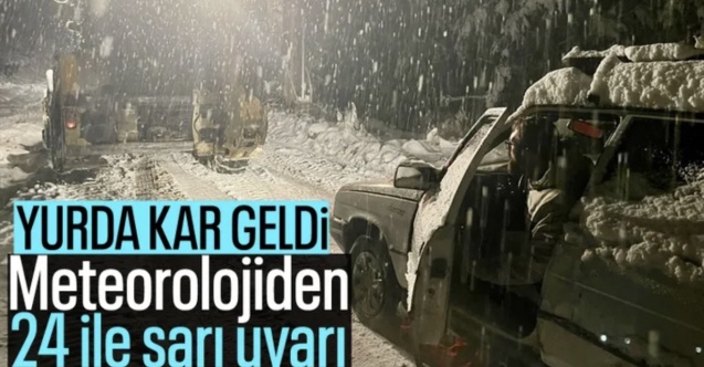 Yurtta yoğun kar alarmı: Otoyollar peş peşe kapandı