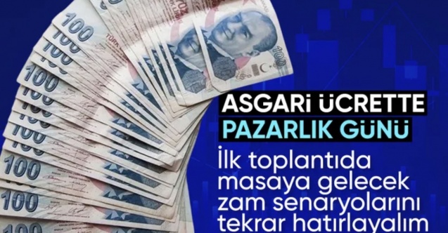 2026 asgari ücret için ilk toplantı bugün