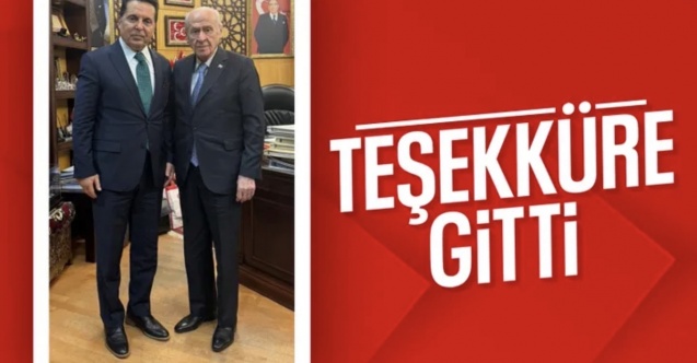 Ahmet Özer, Devlet Bahçeli'yi ziyaret etti