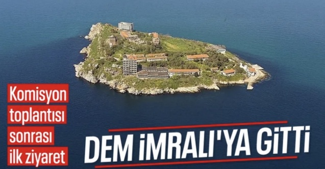 DEM heyeti İmralı'ya gitti