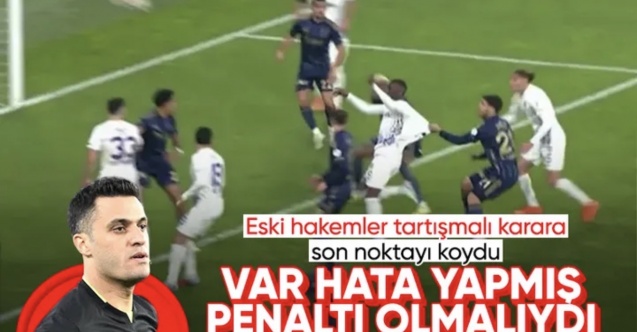Eski hakemler, Eyüpspor-Fenerbahçe maçının tartışmalı pozisyonunu yorumladı