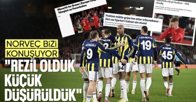 Fenerbahçe'nin farklı galibiyeti Norveç basınına damga vurdu
