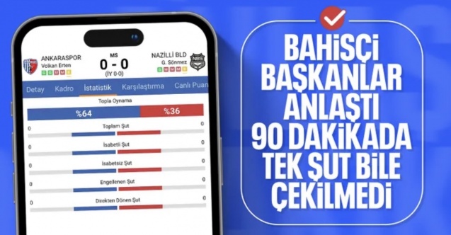 'Futbolda bahis' soruşturmasında 2 kulüp başkanının 'beraberlik' için anlaştığı belirlendi