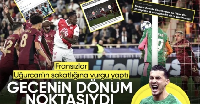 Galatasaray'ın Monaco yenilgisi Fransız basınının gündeminde