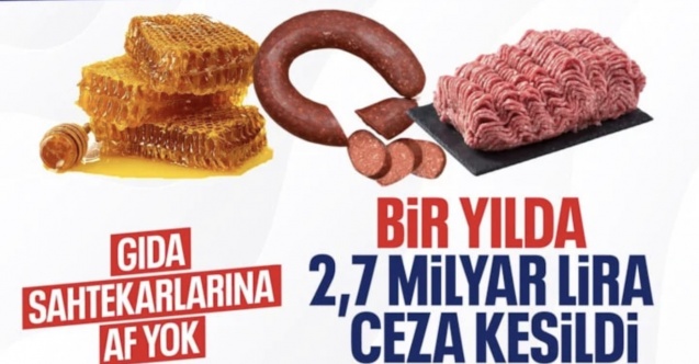 İbrahim Yumaklı: Gıda denetimlerinde 2025'te 2,7 milyar lira para cezası kesildi