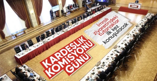 İmralı ziyareti sonrası komisyon ilk kez toplanıyor