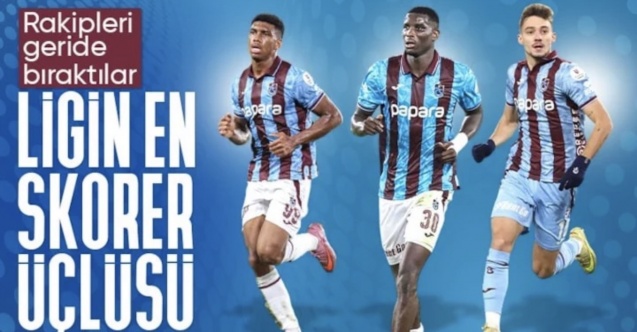 Süper Lig'de en verimli hücum hattı Trabzonspor'da