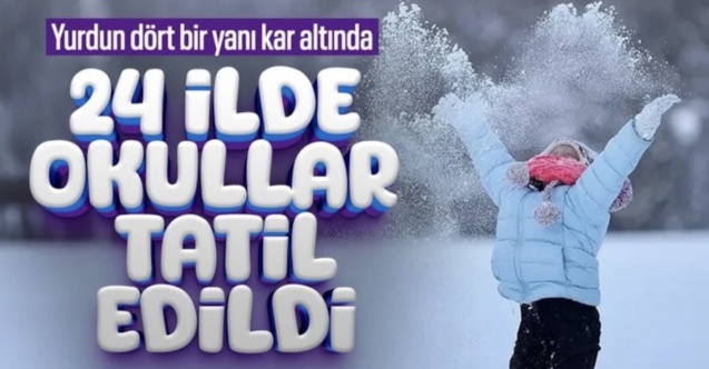 Yurt genelinde kar ve fırtına alarmı: Tatil haberleri peş peşe geldi