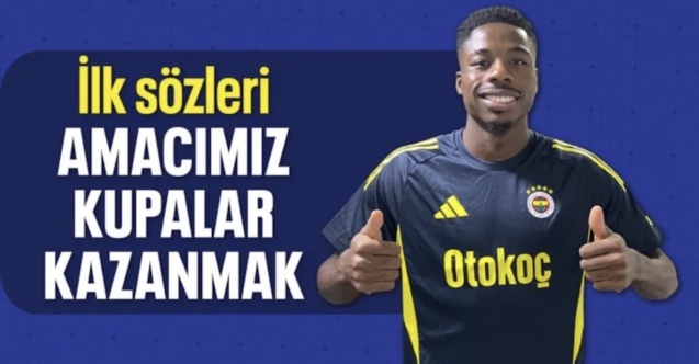 Anthony Musaba: Fenerbahçe'ye transferim kariyerimdeki en iyi an