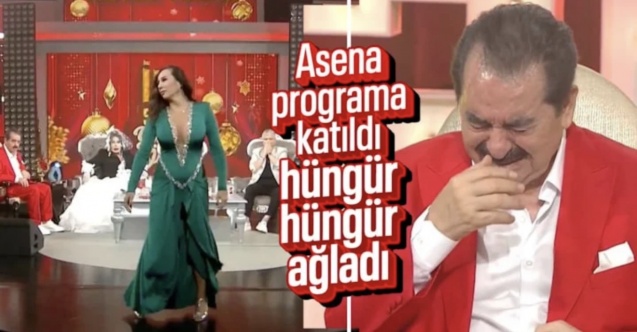 Asena, İbo Show'a katıldı: İbrahim Tatlıses gözyaşlarına boğuldu