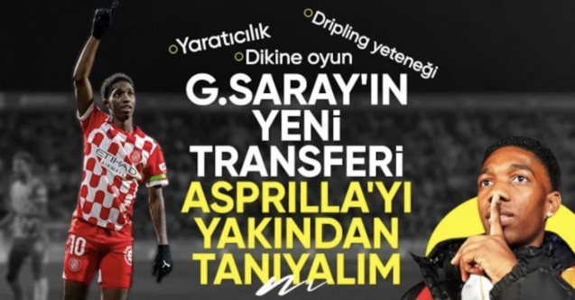 Galatasaray'ın yeni transferi Yaser Asprilla'yı yakından inceleyelim...