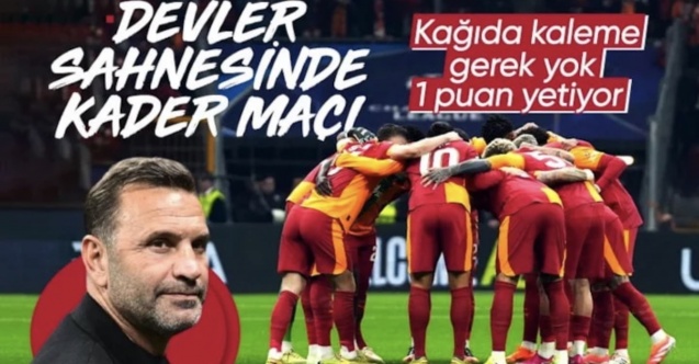 Galatasaray, Şampiyonlar Ligi'nde yarın Atletico Madrid'i ağırlayacak